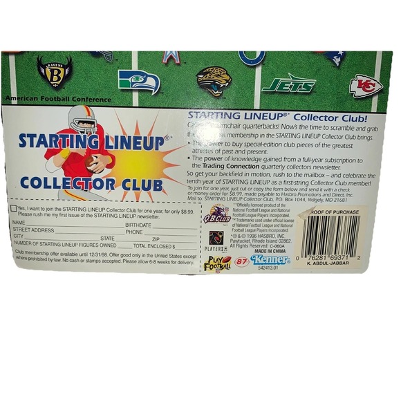 1997 Starting Lineup NFL Miami Dolphins Karim Abdul-Jabbar - Picture 5 of 5